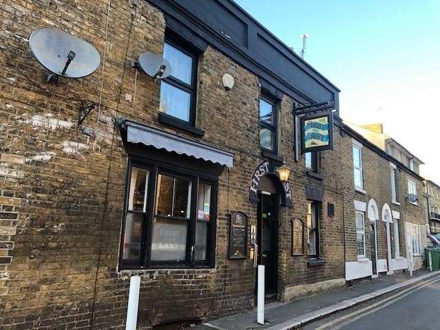 A true street corner pub, the First and Last on Bower Place has been selling beer to Maidstone folk for nearly 200 years