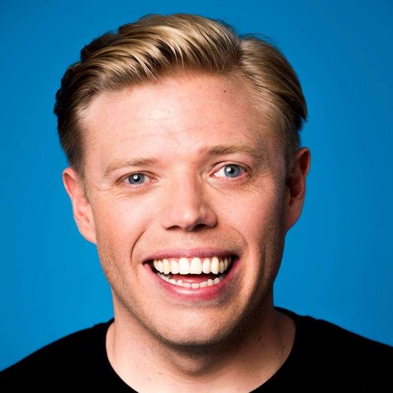 Comedian Rob Beckett