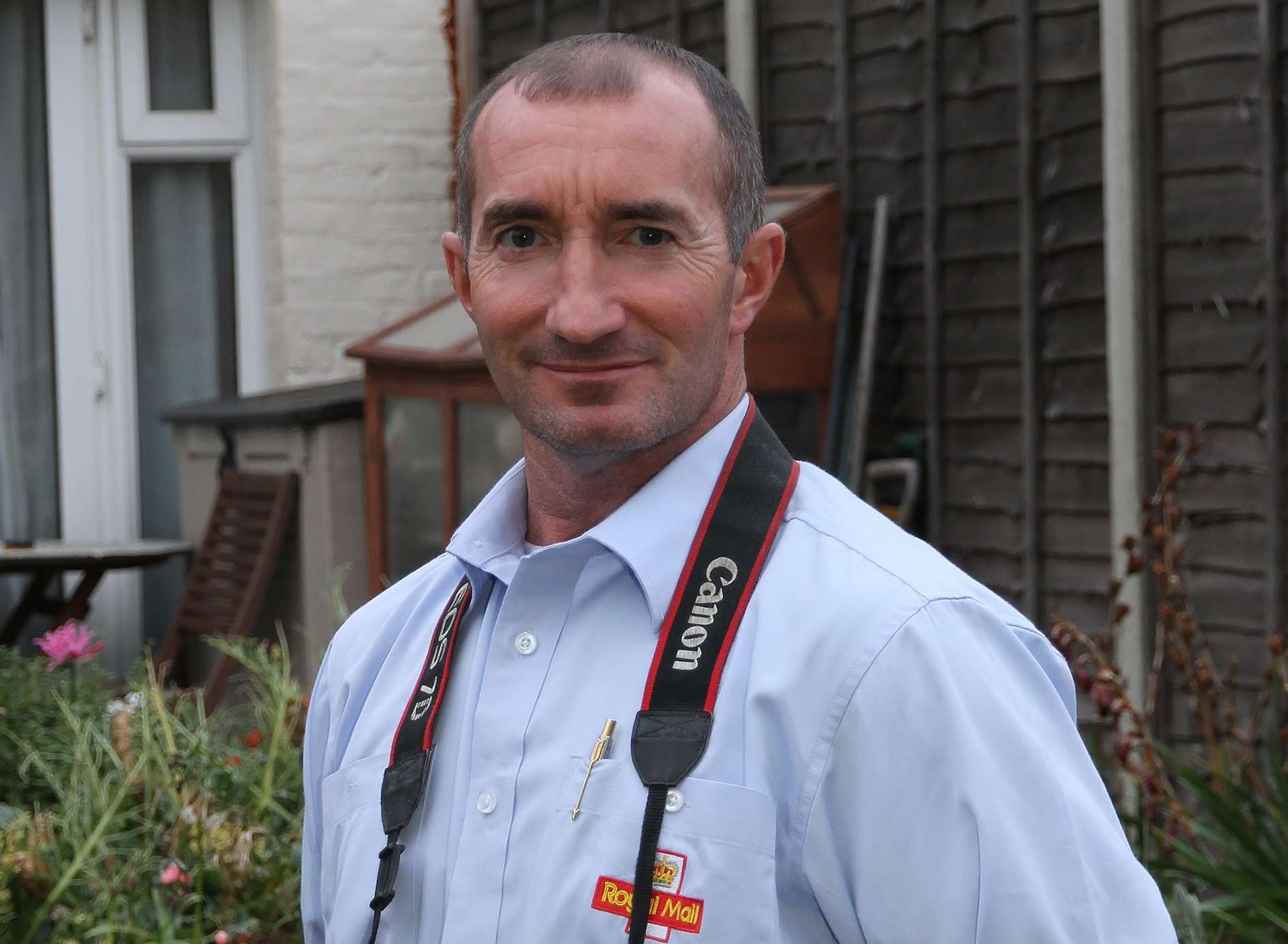 Jason Steel has been a postman in Dartford for the last 28 years