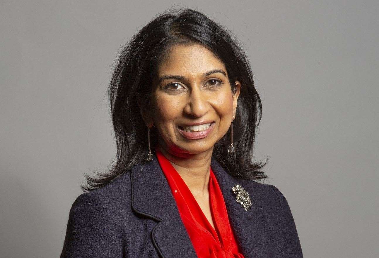 Under fire Home Secretary Suella Braverman