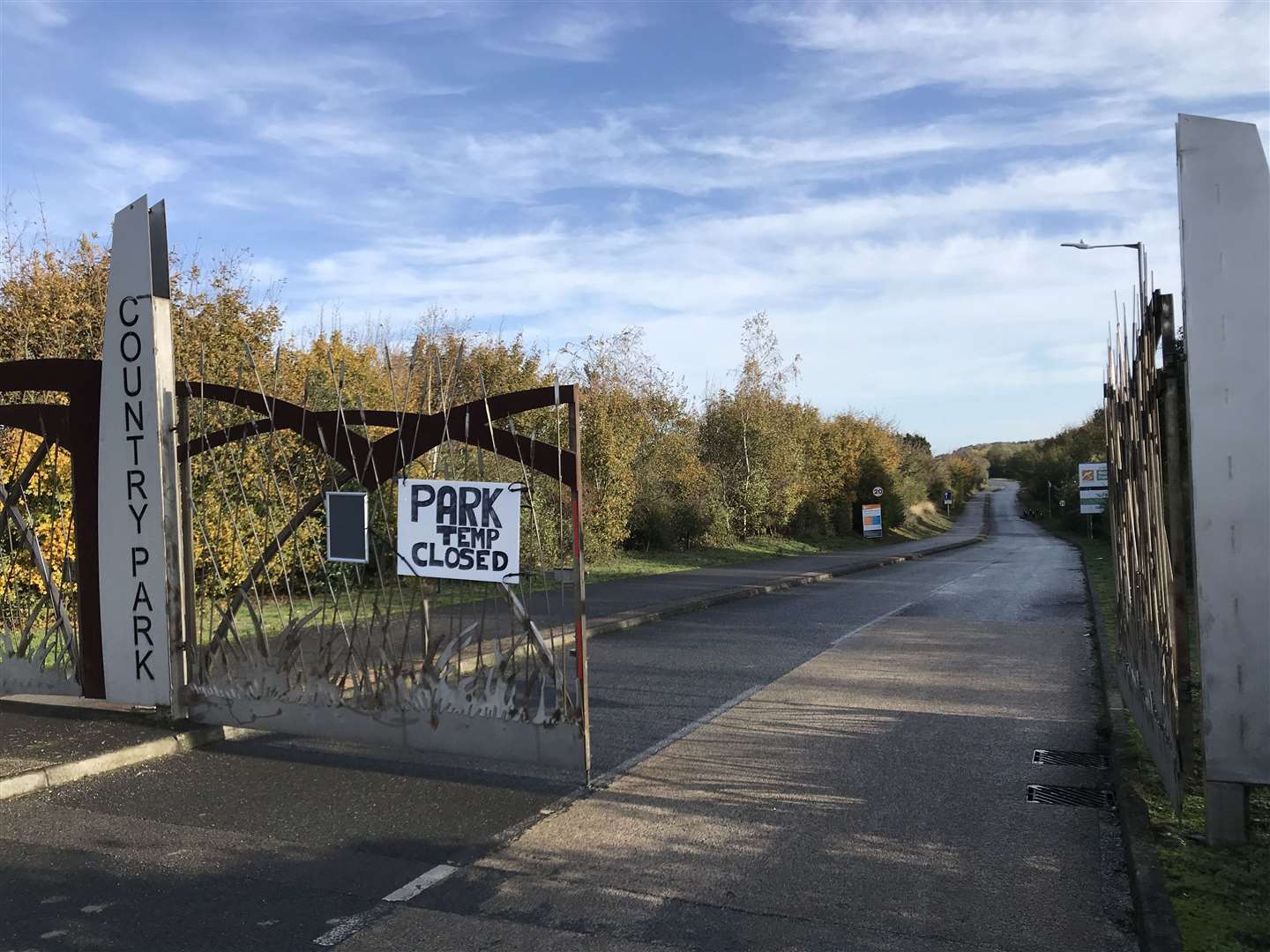 Betteshanger Park in Deal closed on Sunday due to an incursion of travellers