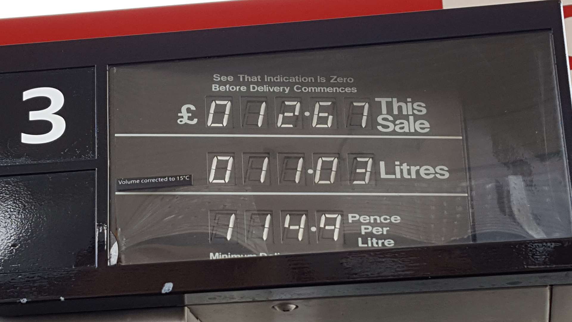 KentOnline bought 11.03 litres of unleaded