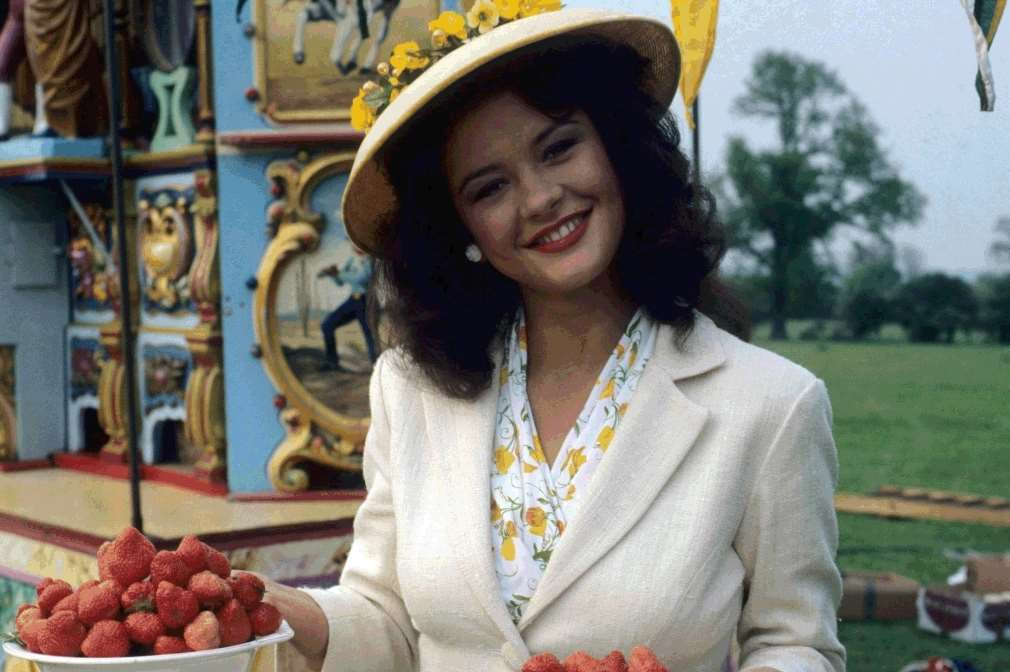 Catherine Zeta Jones in The Darling Buds of May. Picture: ITV