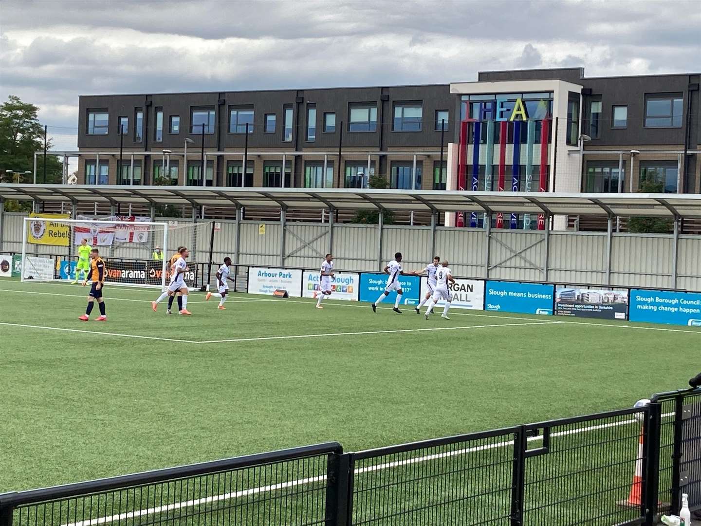 Charlie Sheringham celebrates the opening goal (38771762)