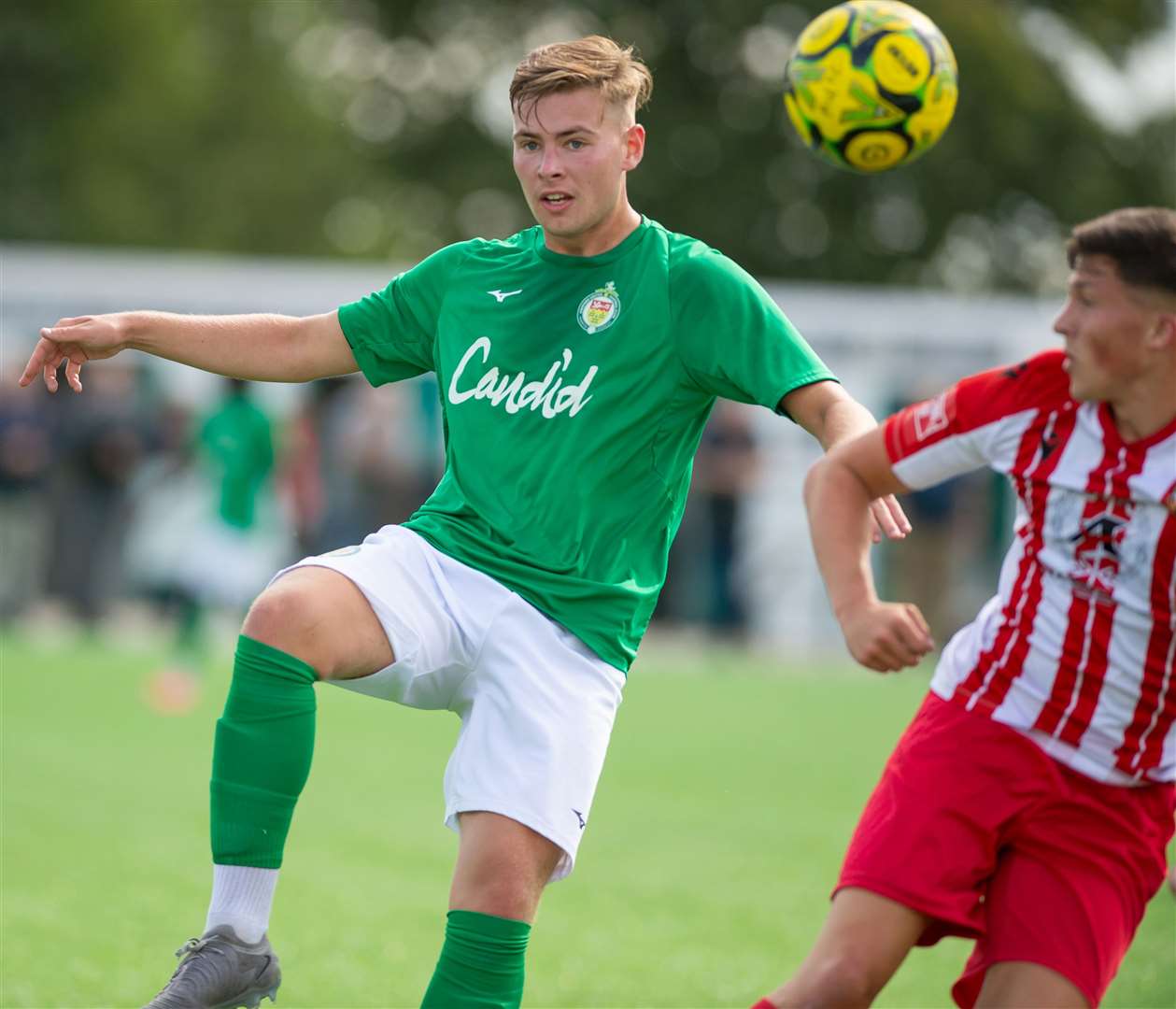 Ashford lost 2-0 at home to Folkestone last Saturday. Picture: Ian Scammell