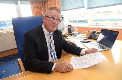 Gillingham chairman Paul Scally is proud of The GFC School. Picture: Chris Davey