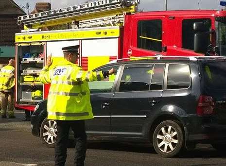 The women were cut free after the crash. Picture: Stock image