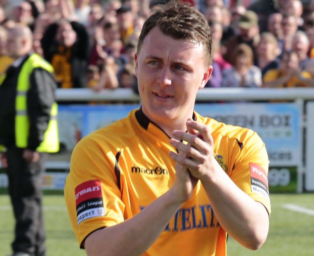 Maidstone United's Alex Flisher