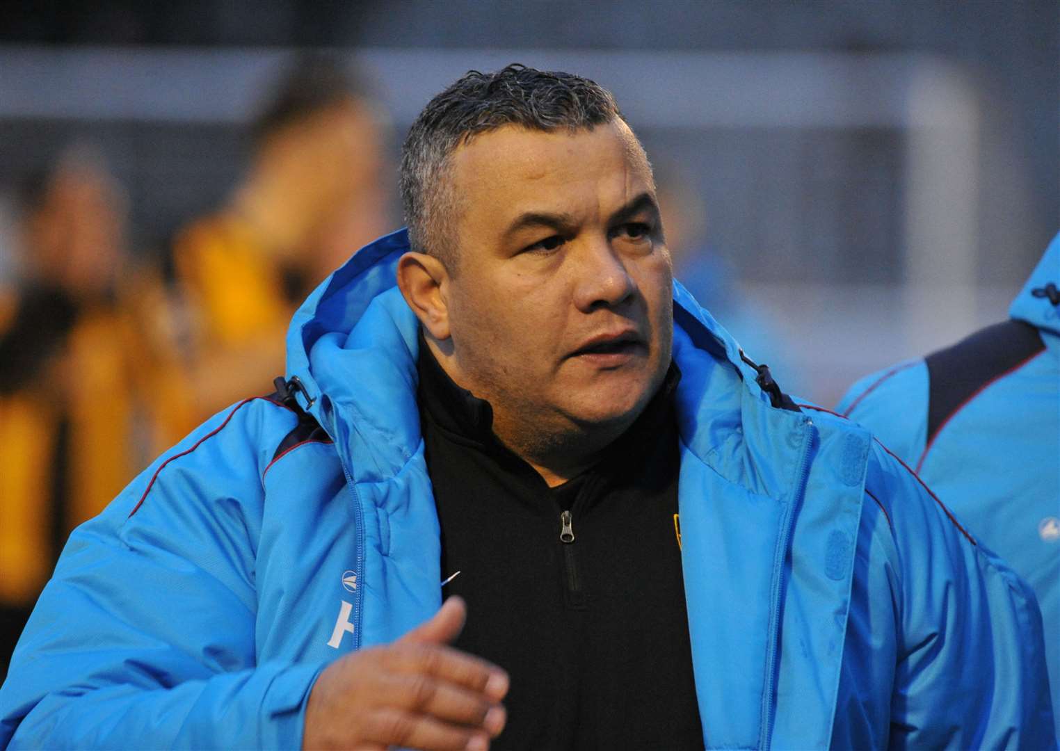 Maidstone head coach Hakan Hayrettin Picture: Steve Terrell