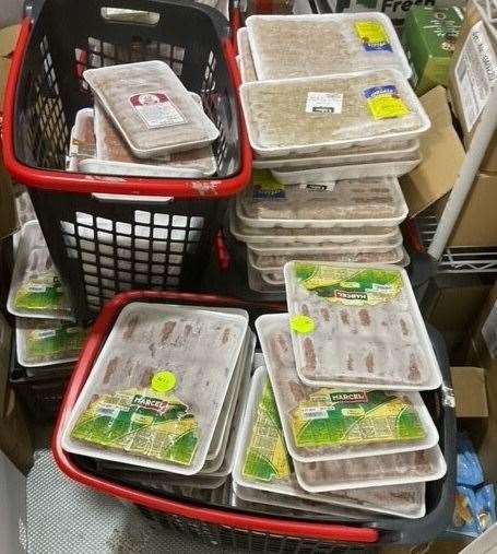 Dartford council says its environmental health team stopped 170kg of illegally imported meat reaching consumers last week. Photo: Dartford council