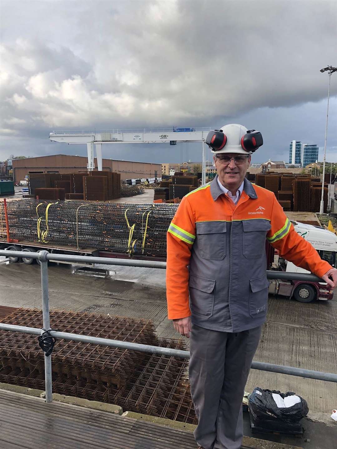 ArcelorMittal Kent Wire chief executive Phil Taylor at ArcelorMittal Kent Wire (20487859)