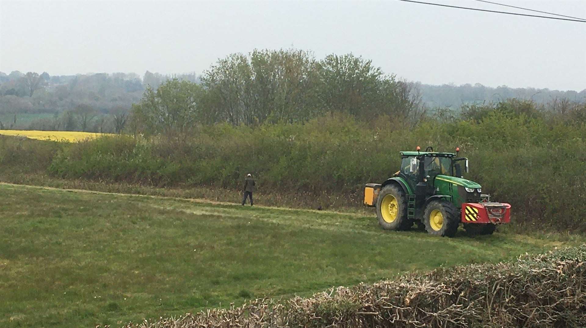 The work was carried out near Gibbet Lane