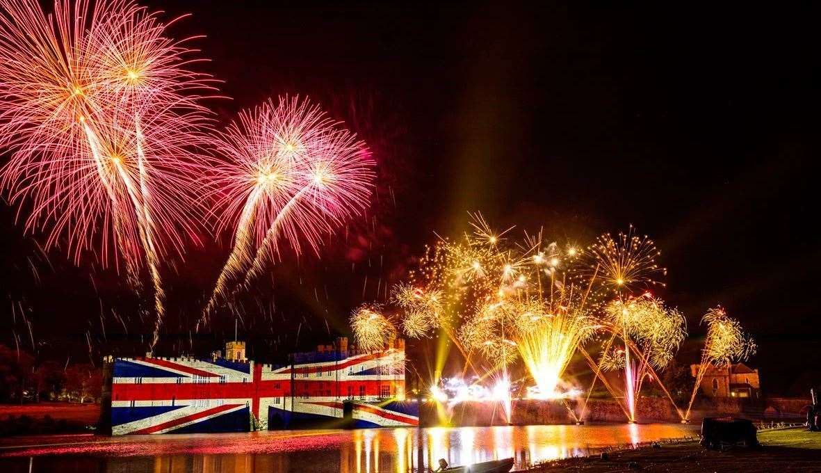 Leeds Castle boasts one of the biggest displays in the county. Picture: Leeds Castle