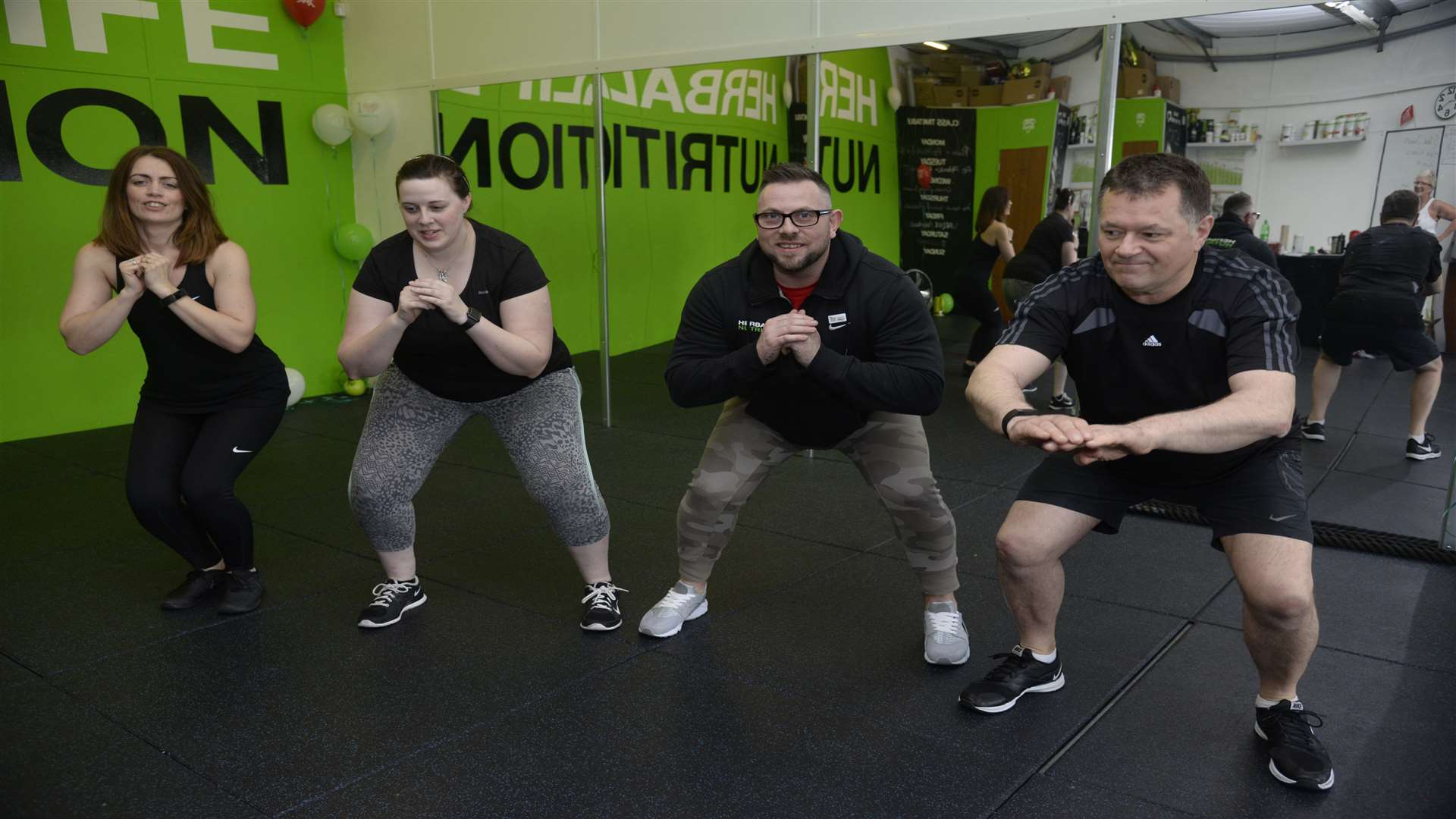 Chris O'Grady hosted a 24-hour fitness class in Whitstable.