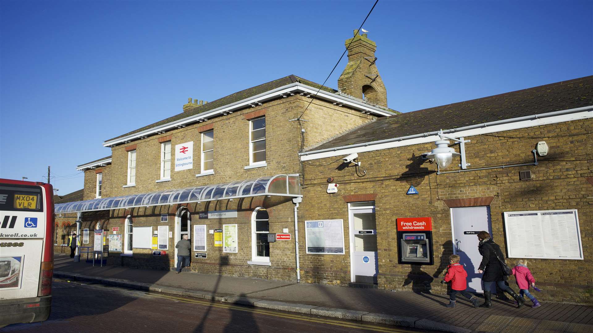 Sittingbourne railway station. File photo.