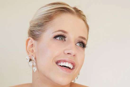 Tragic Peaches Geldof on her wedding day. Picture: Brian Aris