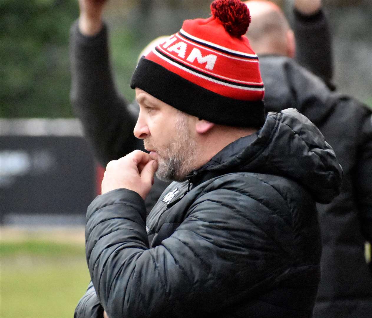 Chatham Town lost on penalties in their Velocity Cup semi-final Picture: Randolph File