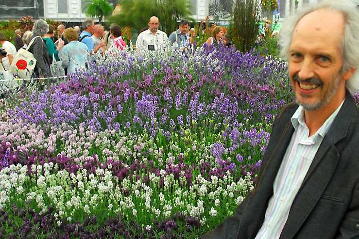 Dr Simon Charlesworth of Downderry Lavender