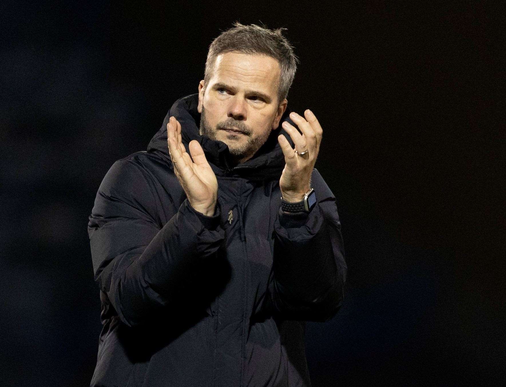 Gillingham head coach Stephen Clemence. Picture: @Julian_KPI