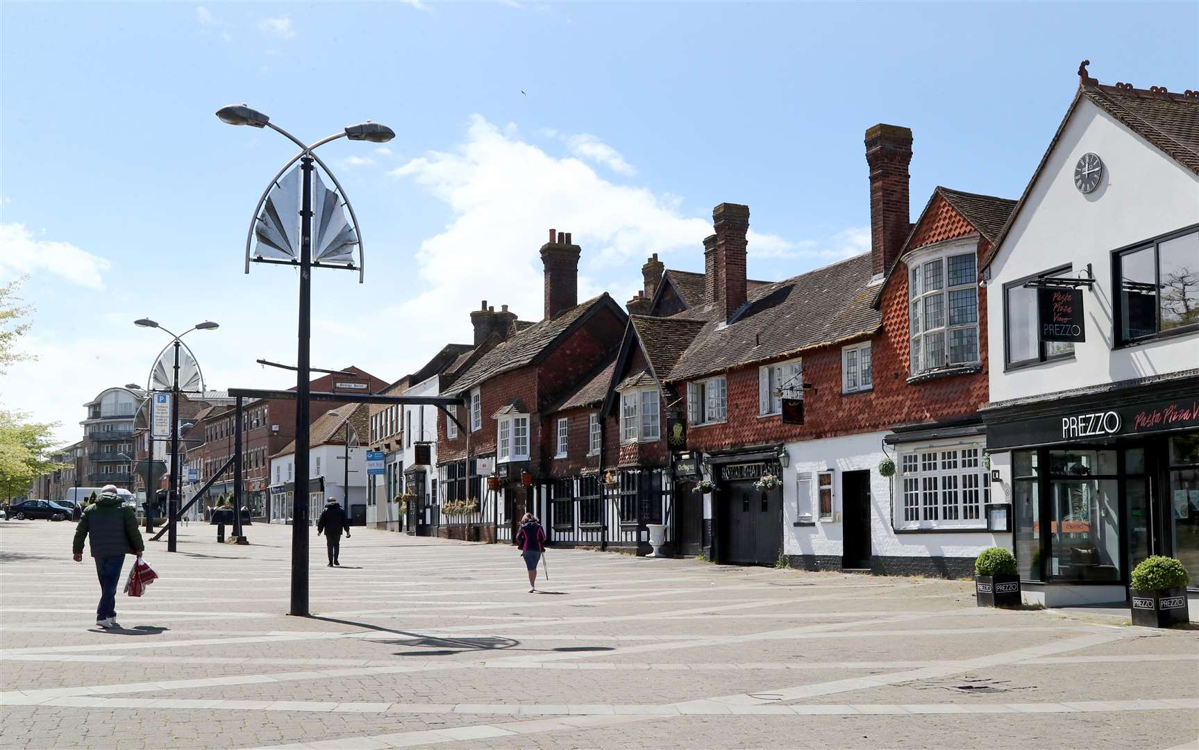 Crawley town centre, West Sussex (Gareth Fuller/PA)