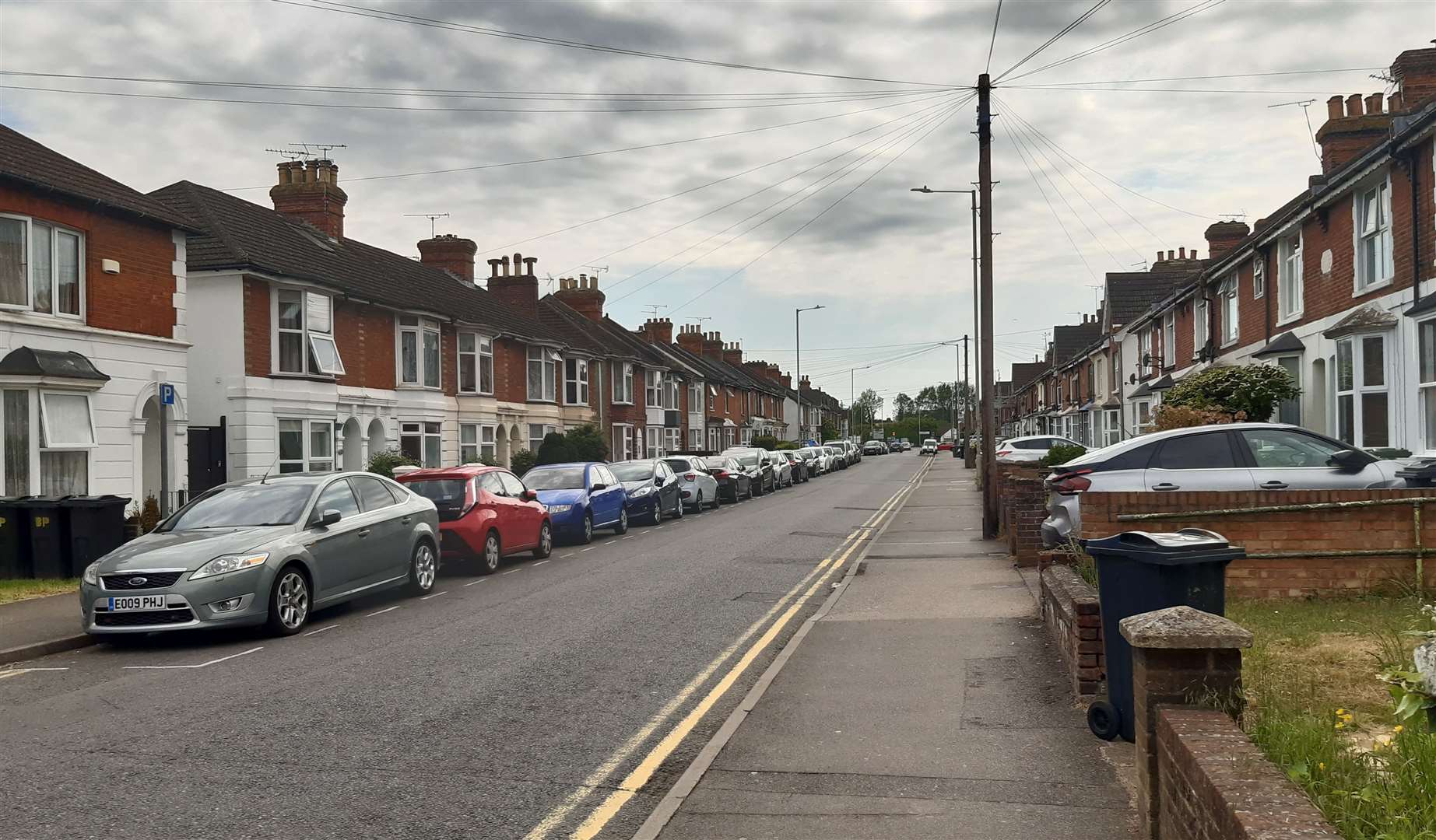 Beaver Road, Ashford, where the cyclist was found Pic: KMG