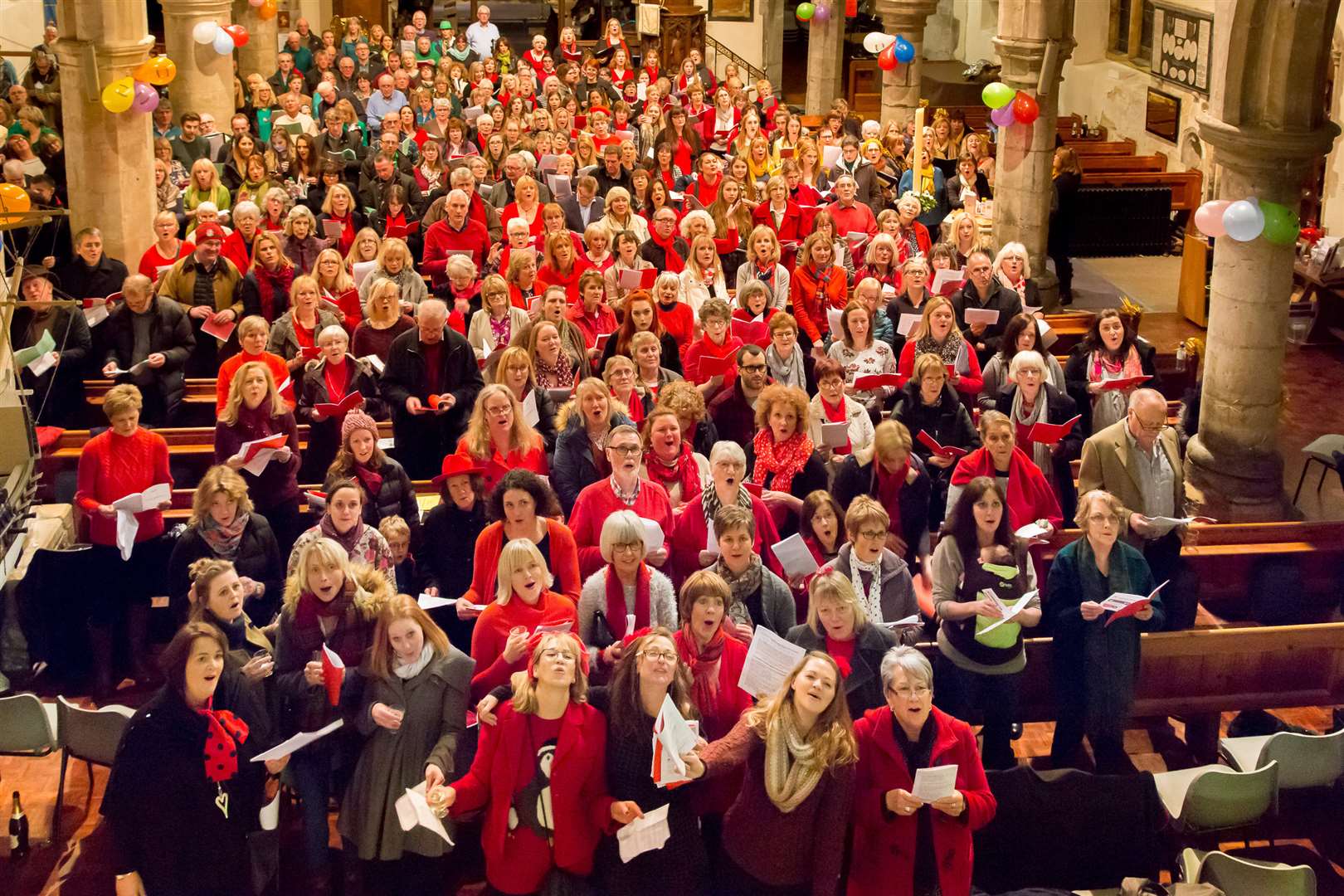 St Mildred's Church in Tenterden was packed with musical fundraisers Picture courtesy: Stuart Kirk