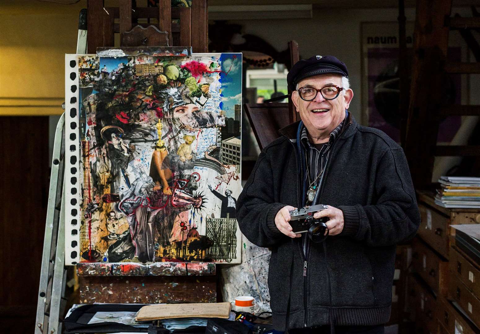 Ralph Steadman has been confirmed as one of 50 artists getting involved with the Shaun the Sheep art trail. Picture: Ralph Steadman