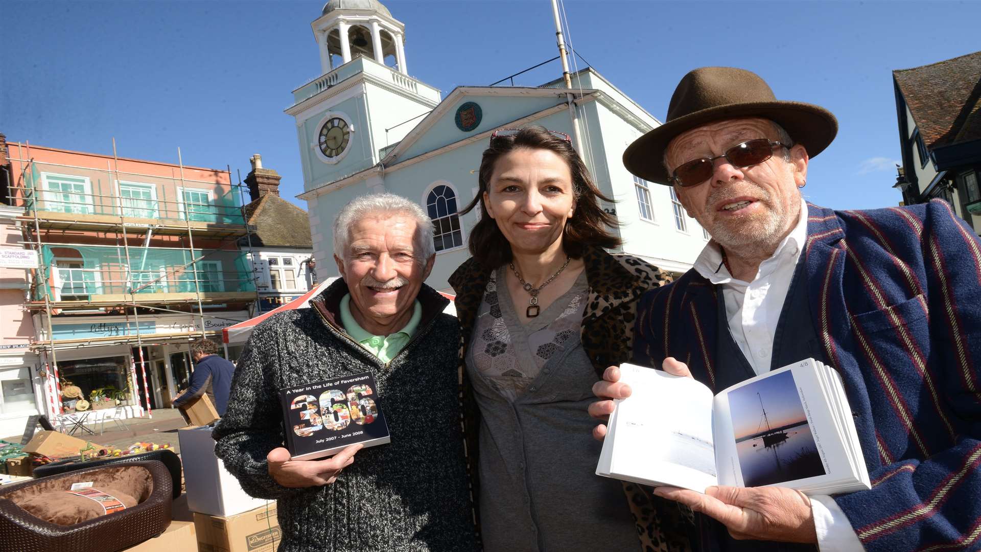 Tony Gostling, Nathalie Banaigs and Bob Lamoon.