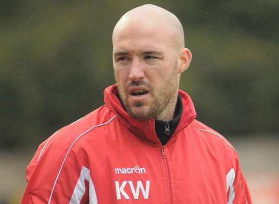 Chatham boss Kevin Watson Picture: Steve Crispe