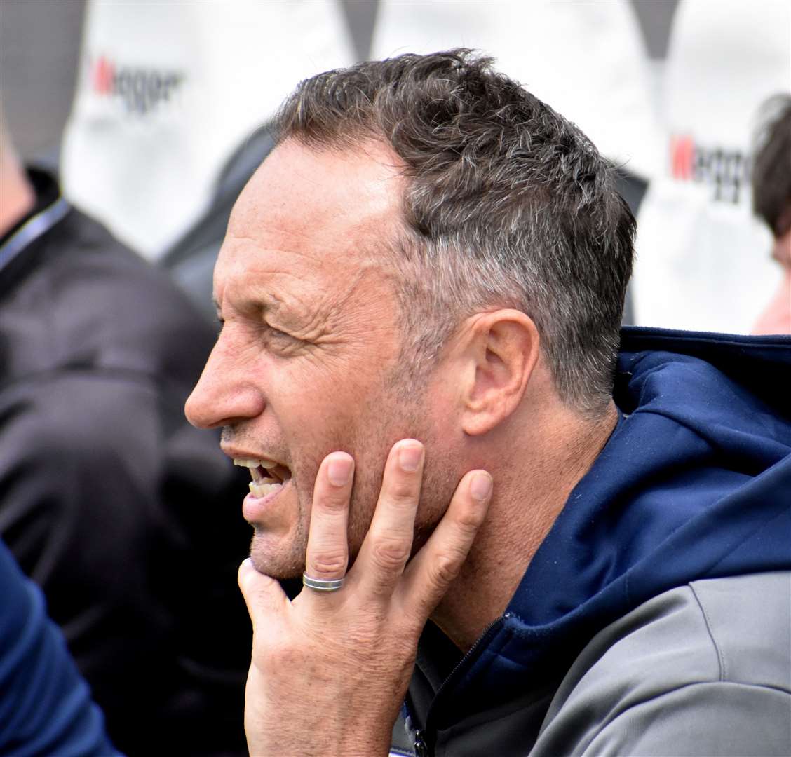 Dover Athletic manager Jake Leberl. Picture: Randolph File