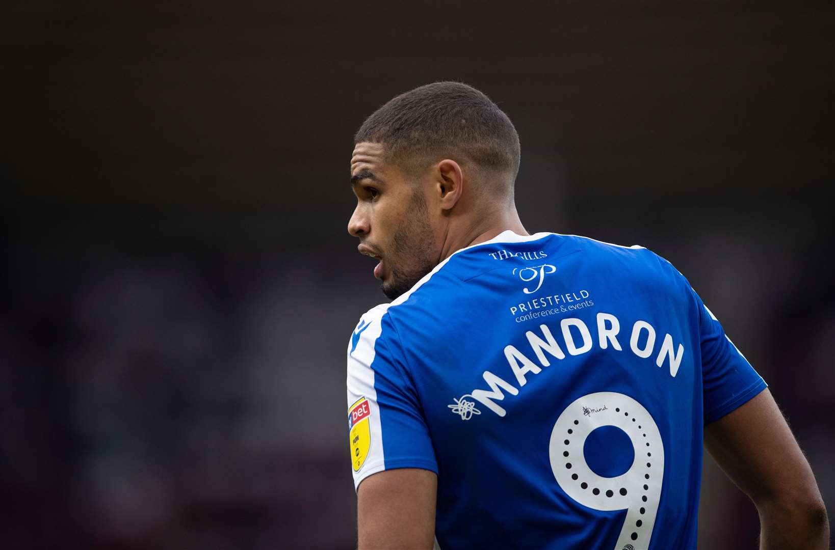 Mikael Mandron ended Gillingham's long run without a goal