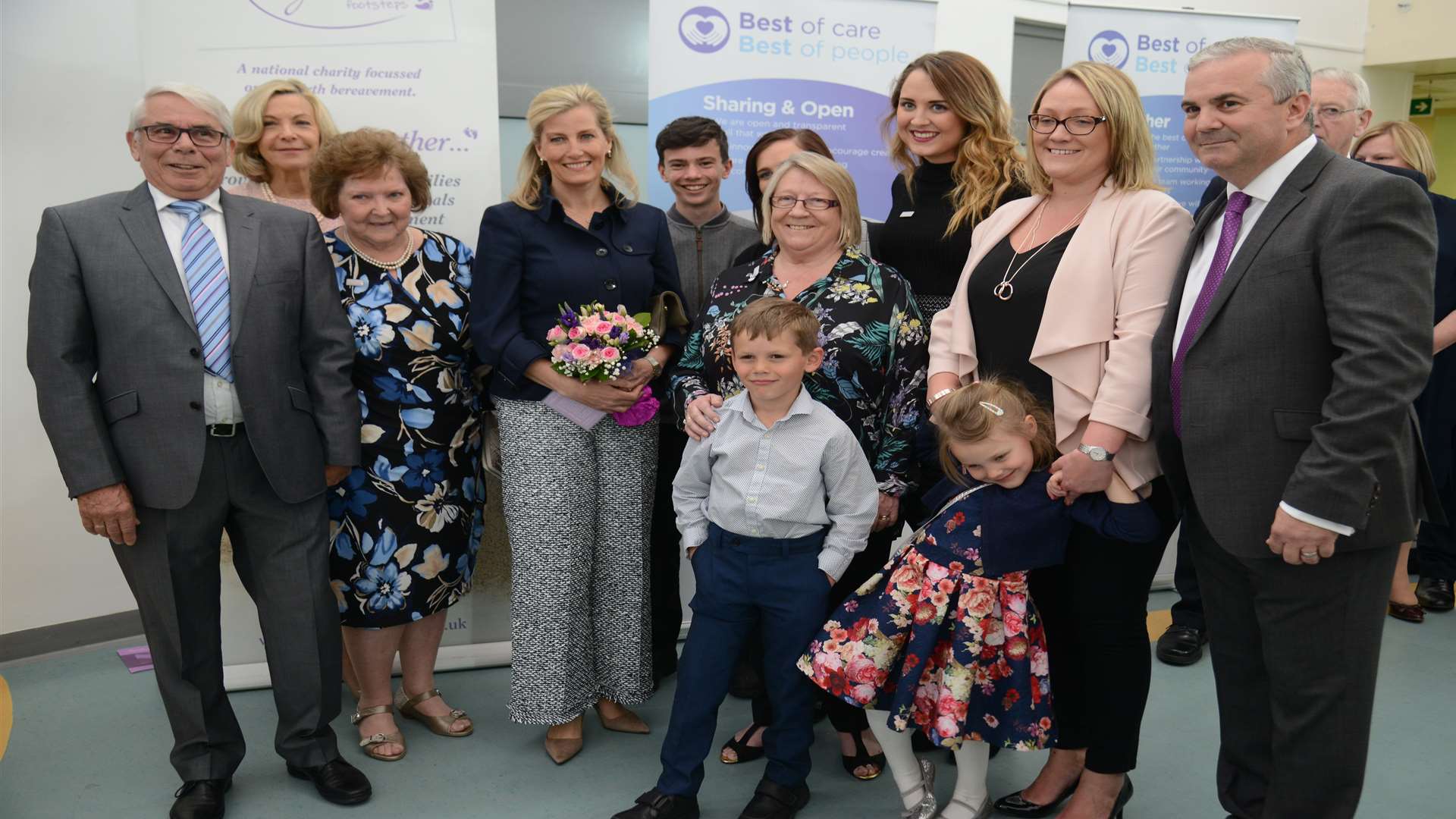 The Countess with David and Jo Ward and family