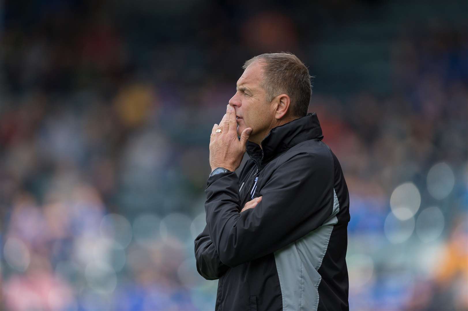 Gillingham manager Steve Lovell Picture: Ady Kerry