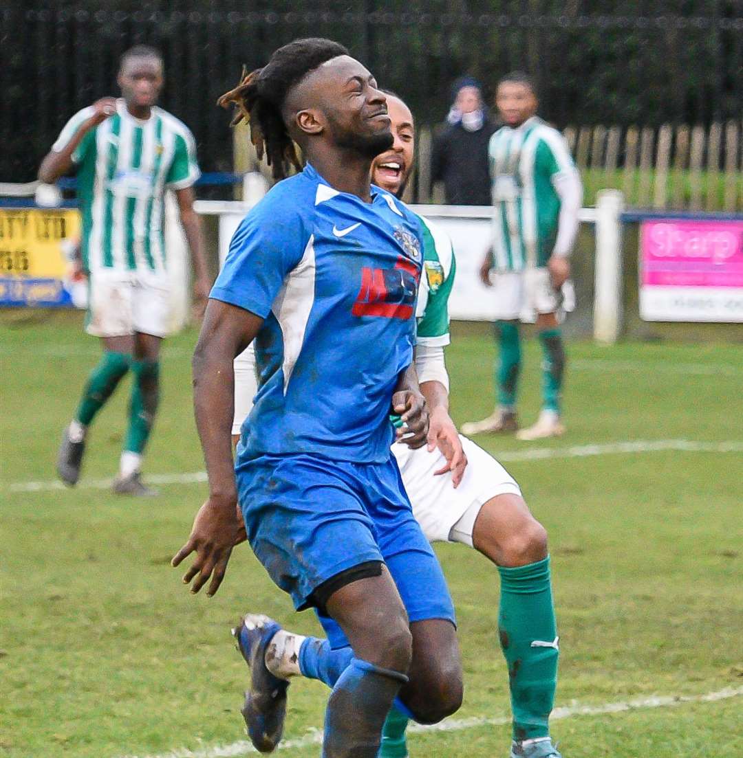 Bola Dawodu has rejoined Herne Bay. Picture: Alan Langley