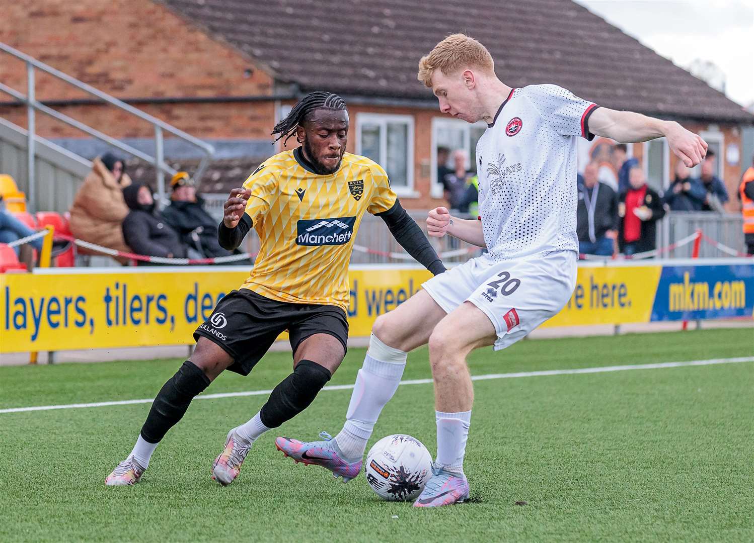 Jephte Tanga runs at the Truro defence last weekend. Picture: Helen Cooper