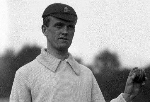 Legendary Kent and England cricketer Colin Blythe is still revered for his bowling