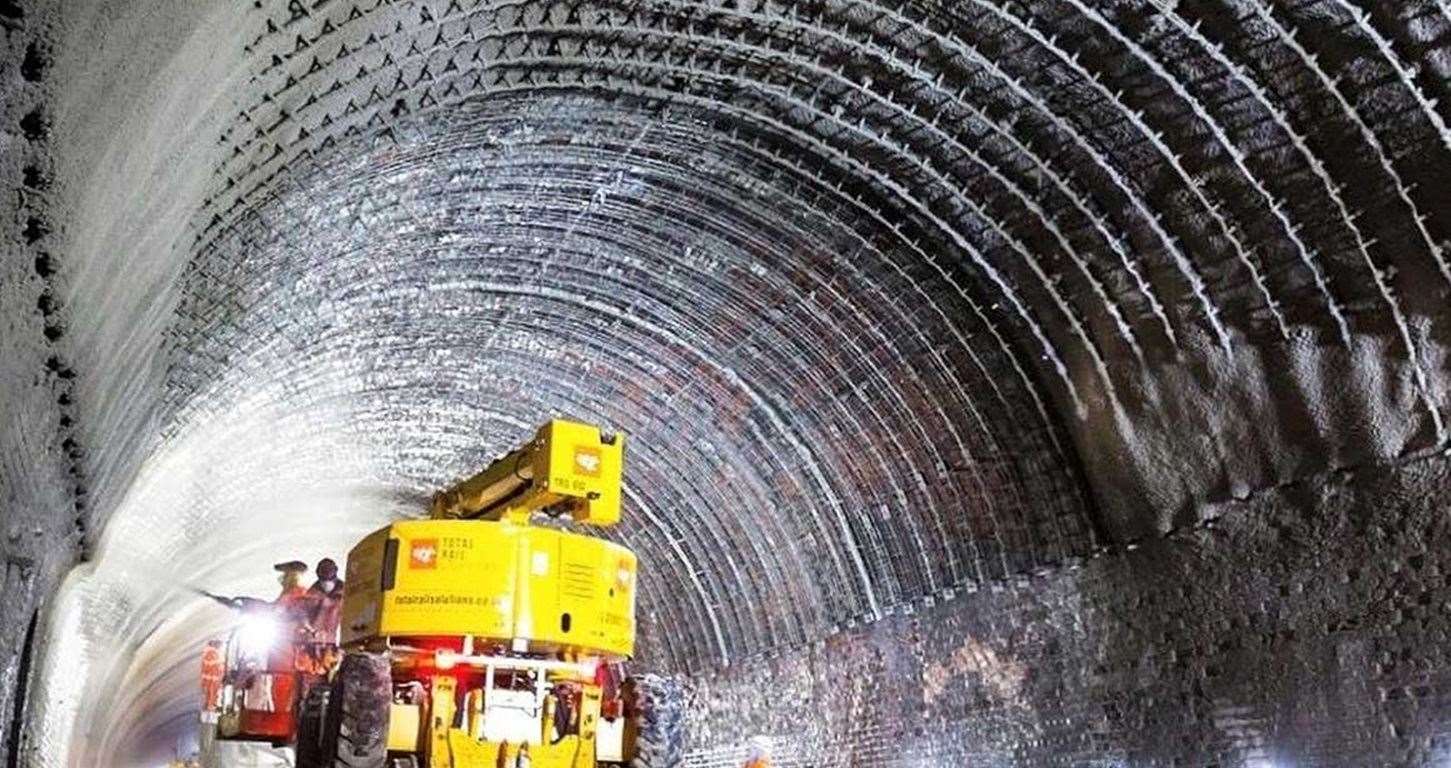 Network Rail engineers will carry out tunnel repair works in Ore. Picture: Govia Thameslink Railway