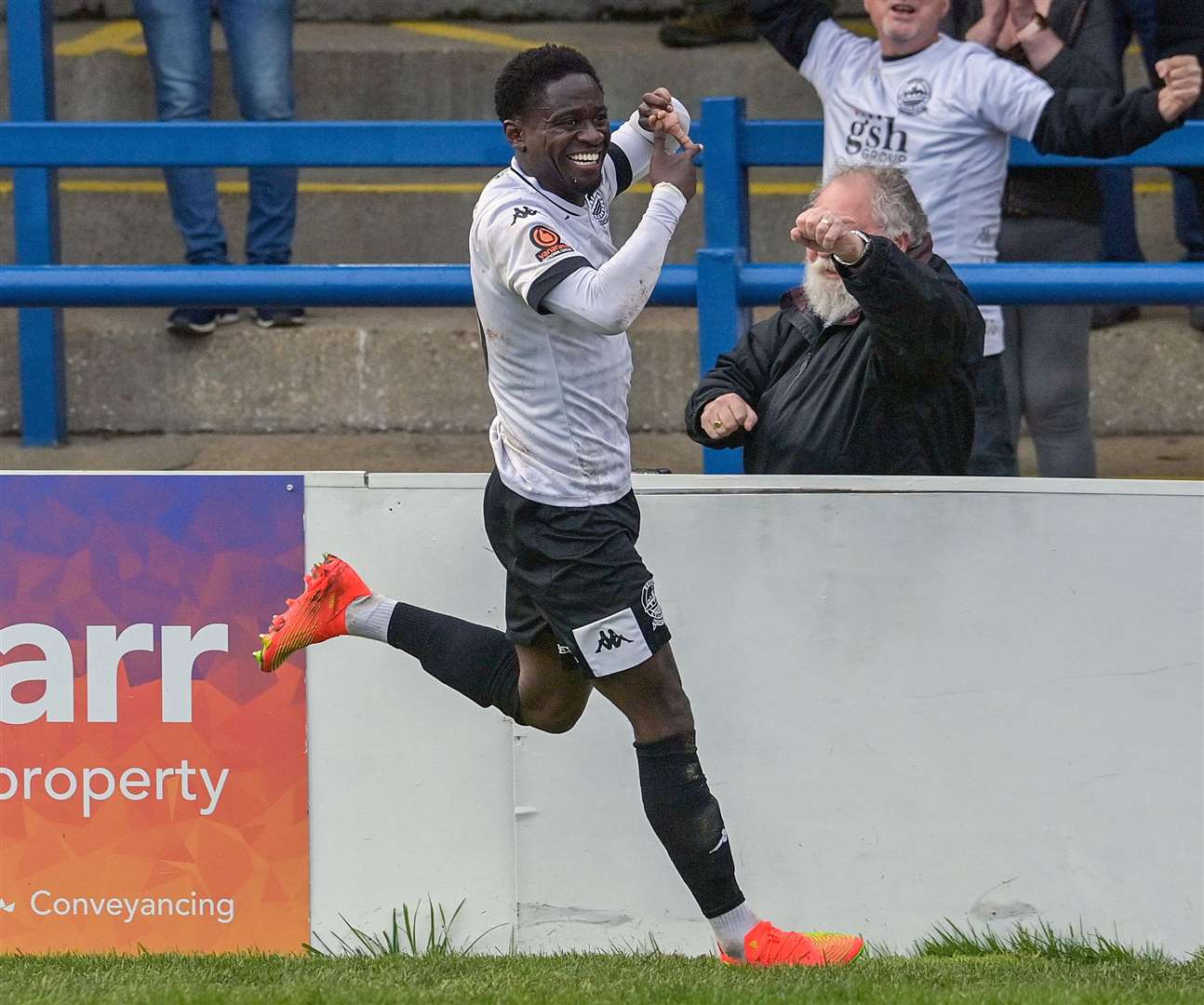 Dover Athletic winger Luke Wanadio. Picture: Stuart Brock