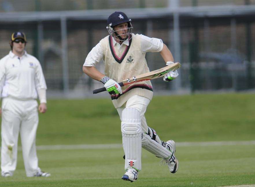 James Tredwell in action for Folkestone Picture: Gary Browne