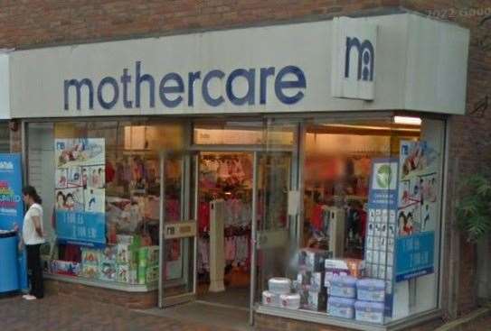 Mothercare's now-closed branch in Sittingbourne High Street. Picture: Google