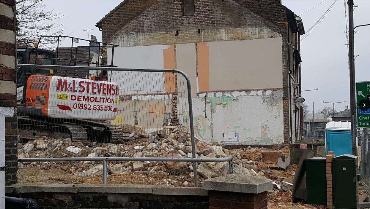 Maidstone mosque has been demolished