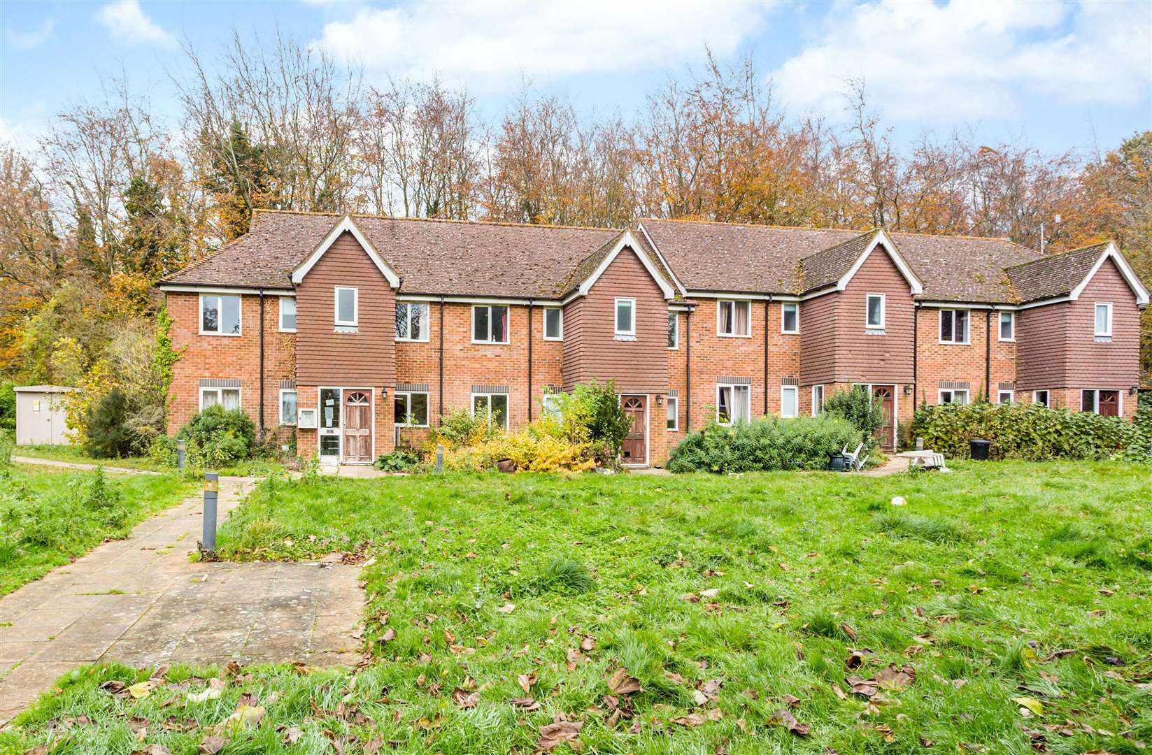 Some of the outbuildings at the £3 million property