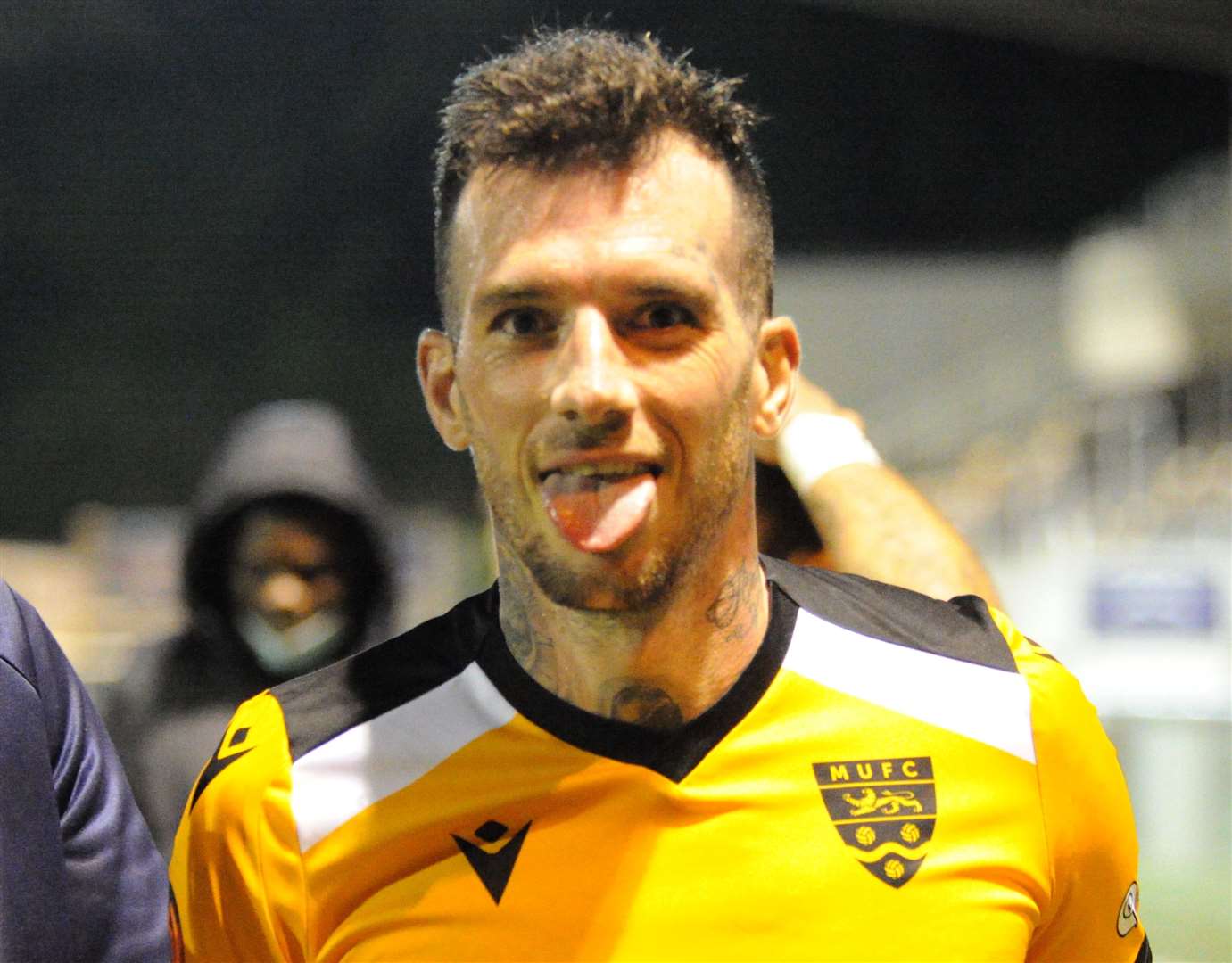 Maidstone United defender Joe Ellul Picture: Steve Terrell