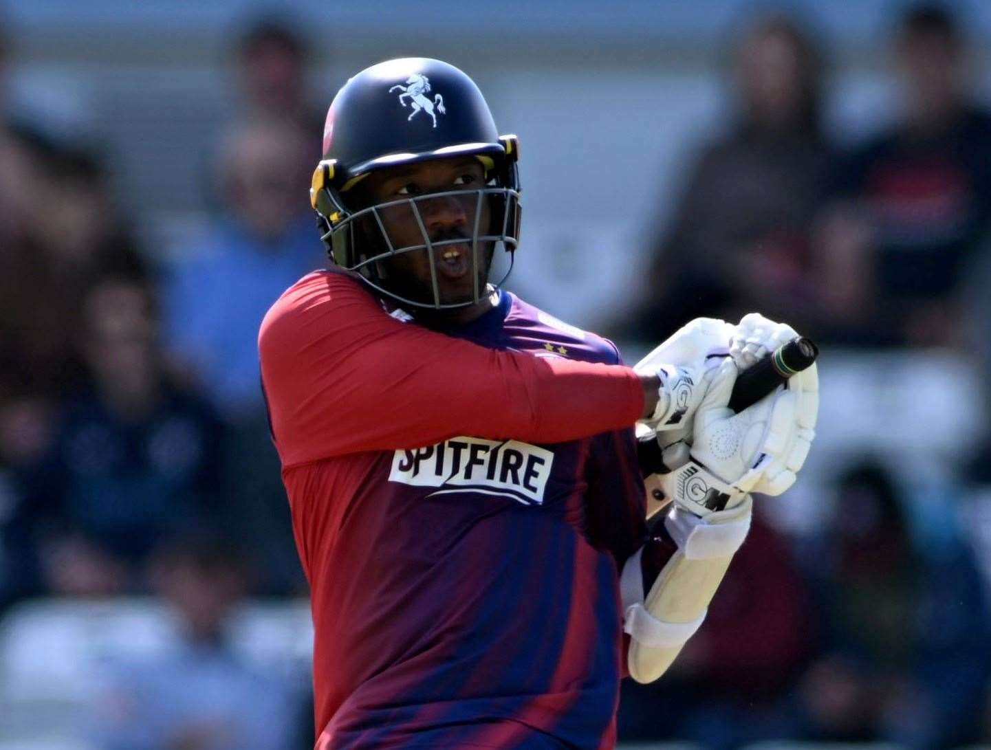 Daniel Bell-Drummond - the Kent batsman’s century led second-placed Blackheath to a thumping victory against Kent League Premier Division basement boys Bickley Park on Saturday. Picture: Barry Goodwin