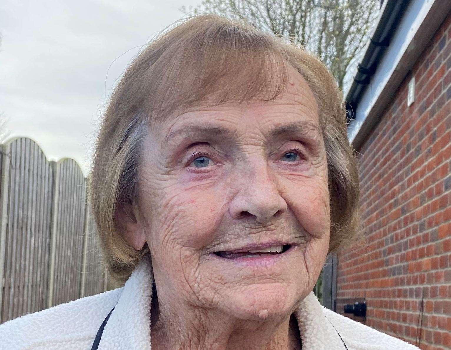 Margaret Brickstock has lived in Hamstreet since 1960