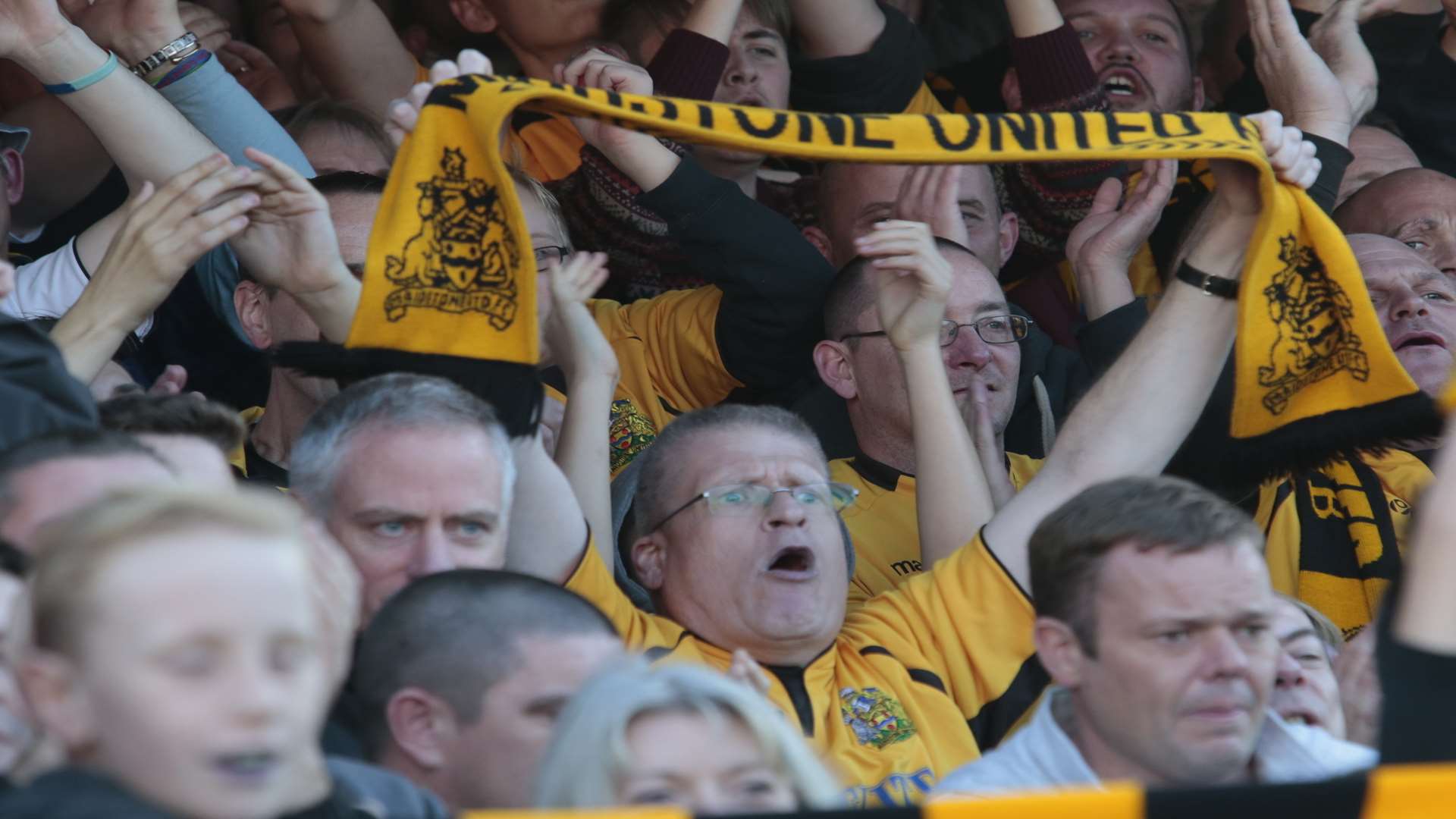 Maidstone's clash with Ryman League Premier Division title rivals Margate on Saturday is a sell-out Picture: Martin Apps