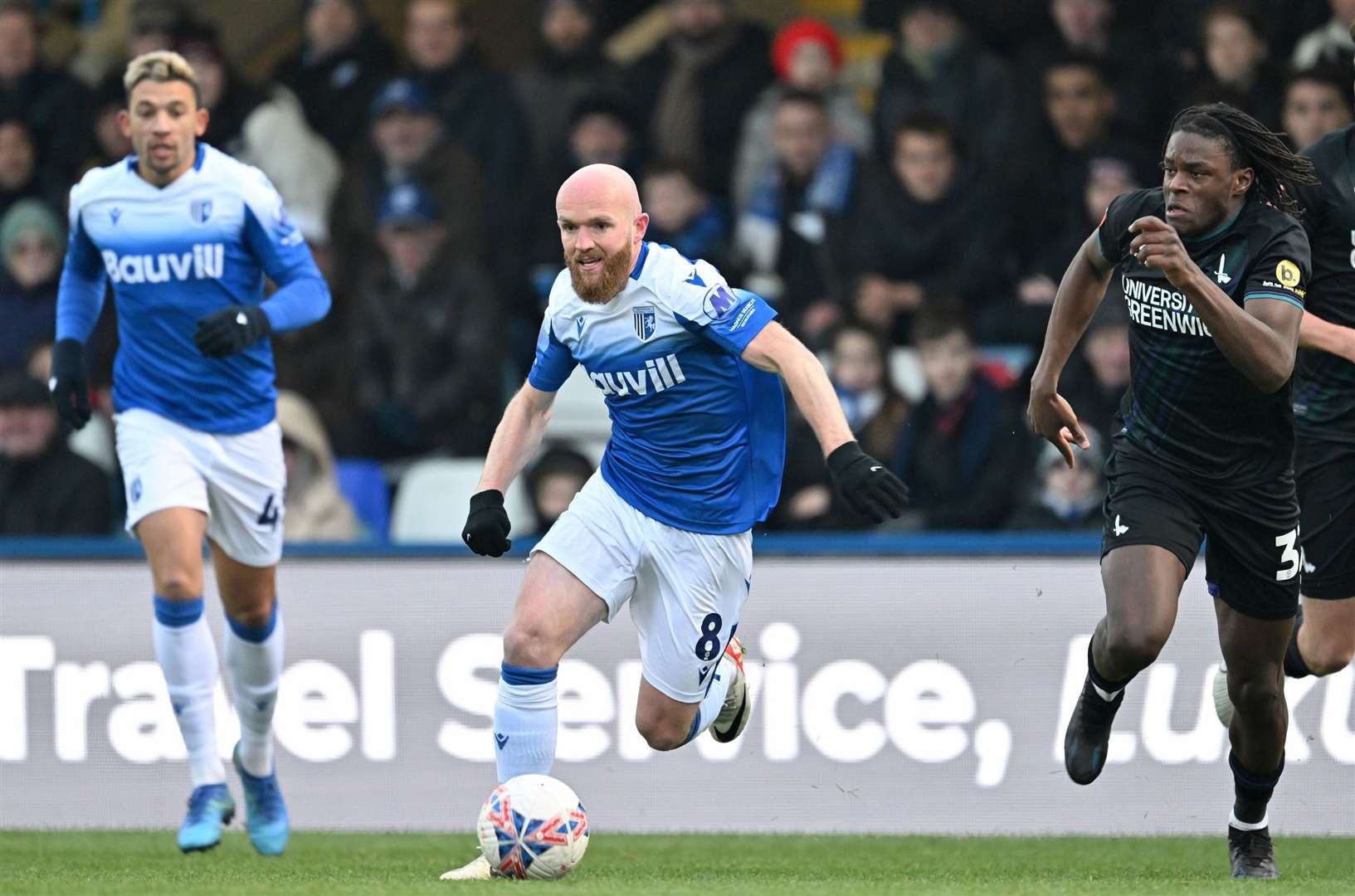 Jonny Williams up against Charlton before his injury Picture : Keith Gillard