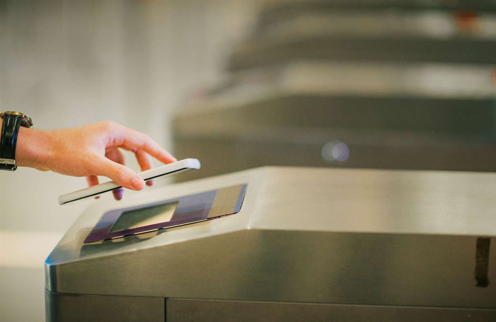 Tap-in tap-out technology is being rolled out at several Kent stations. Picture: iStock