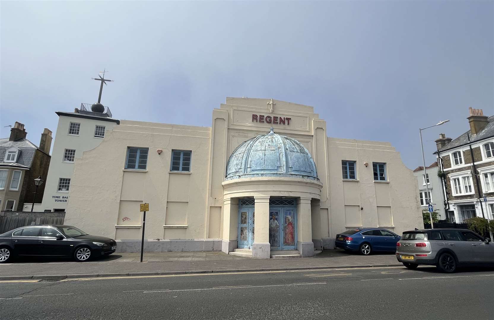 Bosses at Historic England are concerned over the removal of the original Art Deco frontage at The Regent in Deal – although the planning application reveals it will be replicated in the new designs