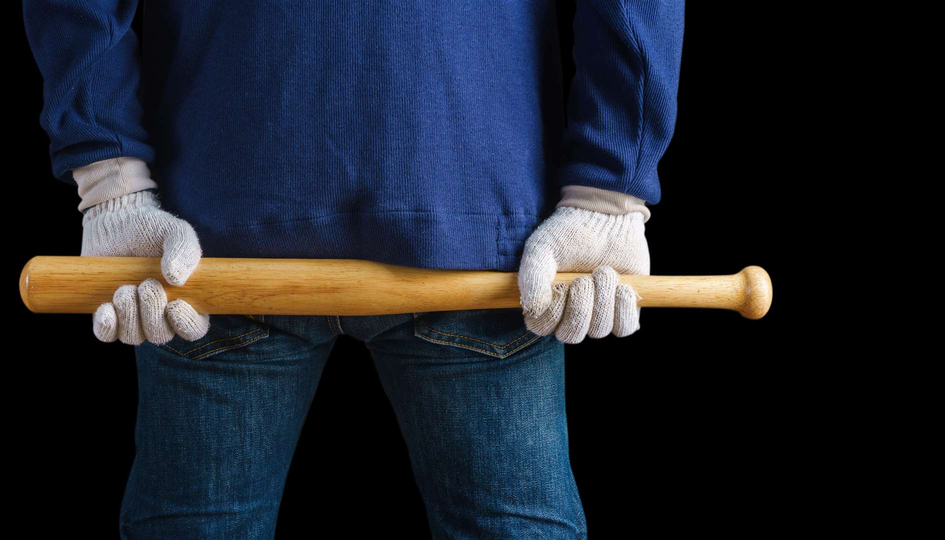 The gang were armed with a baseball bat Picture: library image